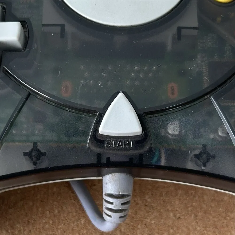 Sega Dreamcast Controller (Black Smoke Translucent Color) OEM - Cleaned, Tested!